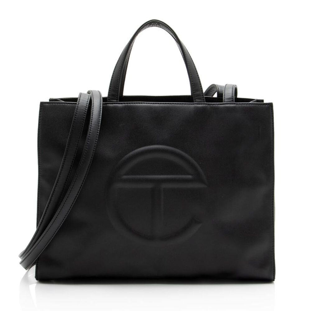Telfar Faux Leather Medium Shopping Tote
